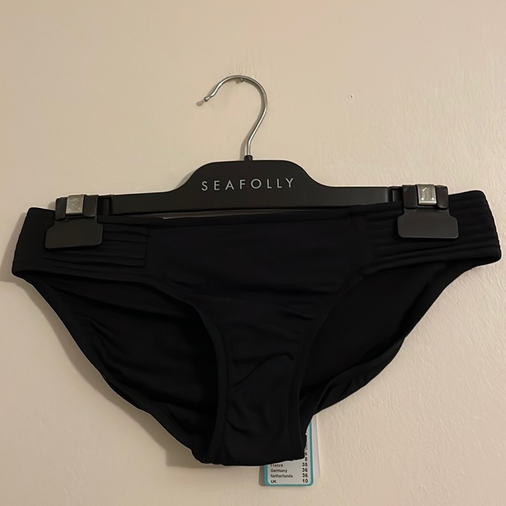 Seafolly Black Women's Bikini Bottom